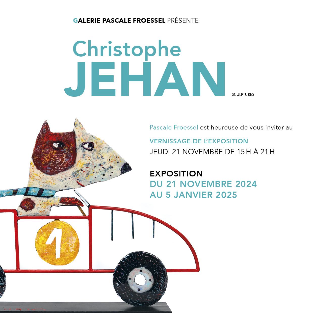 Galerie Pascale Froessel exposition Christophe Jehan